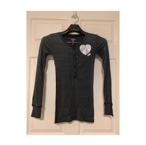 Pink Victoria’s Secret Women’s Tops Long Sleeve